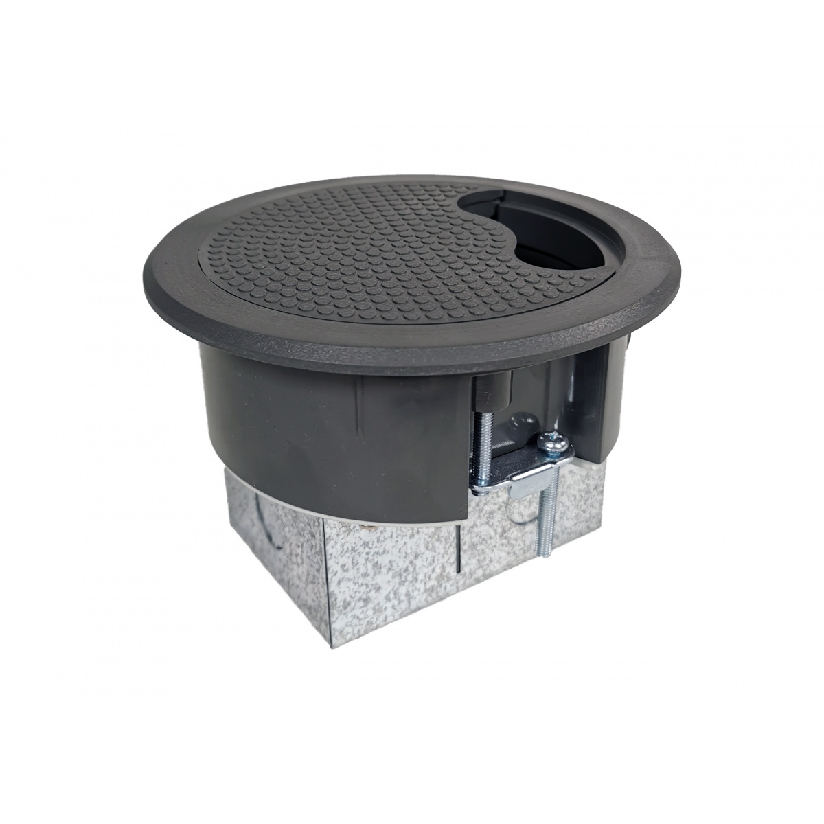 Floor Grommet with Power Sockets and Data Cut Outs DCDI